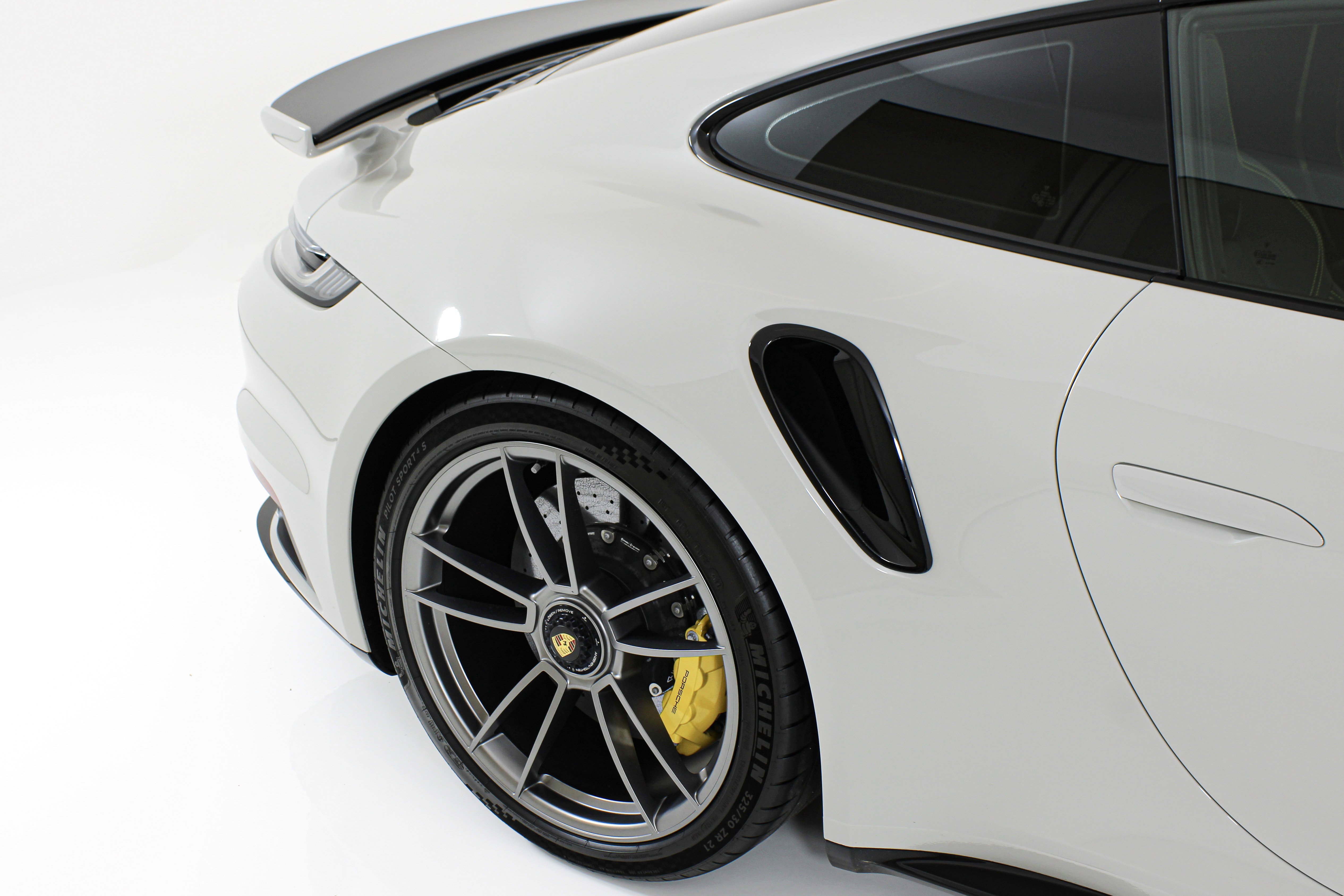Used 2022 Chalk Porsche Turbo S Coupe image 19