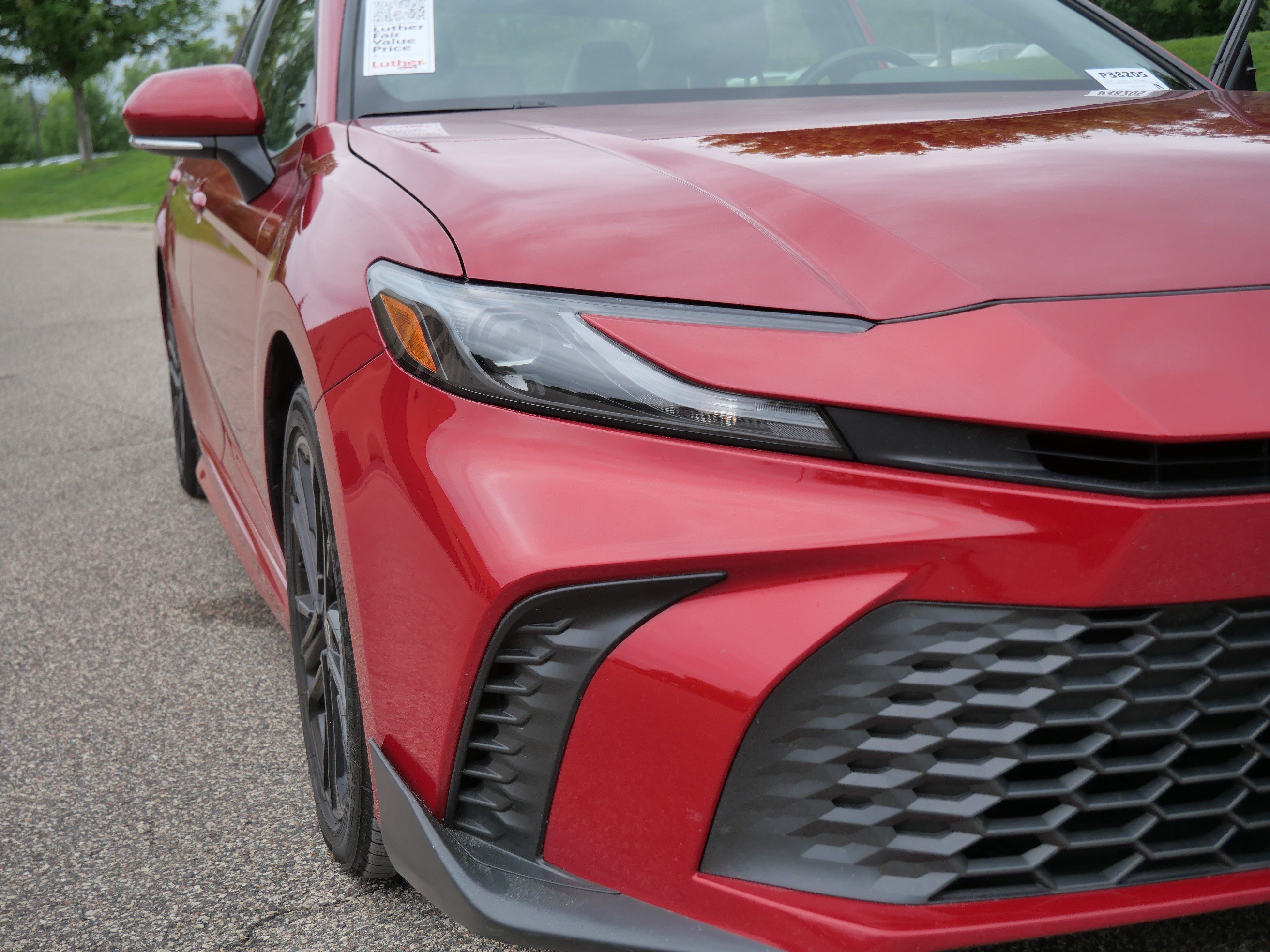 Certified Used 2025 Supersonic Red Toyota SE image 17