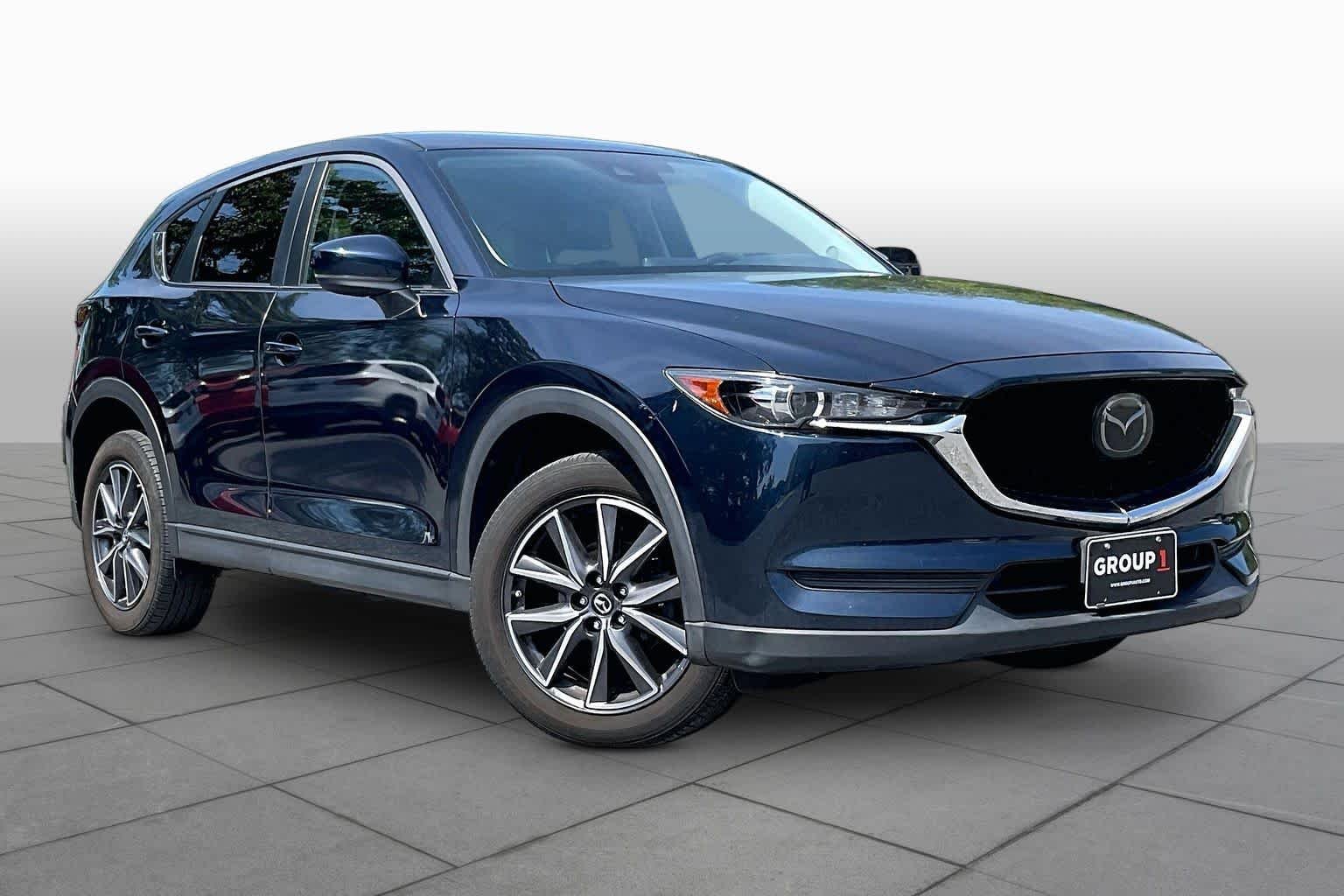Used 2018 Deep Crystal Blue Mica Mazda Touring image 2
