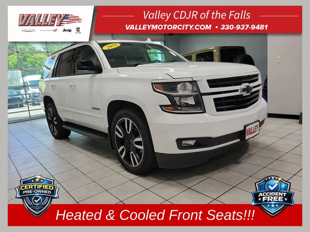 Certified Used 2018 White Chevrolet Premier image 1