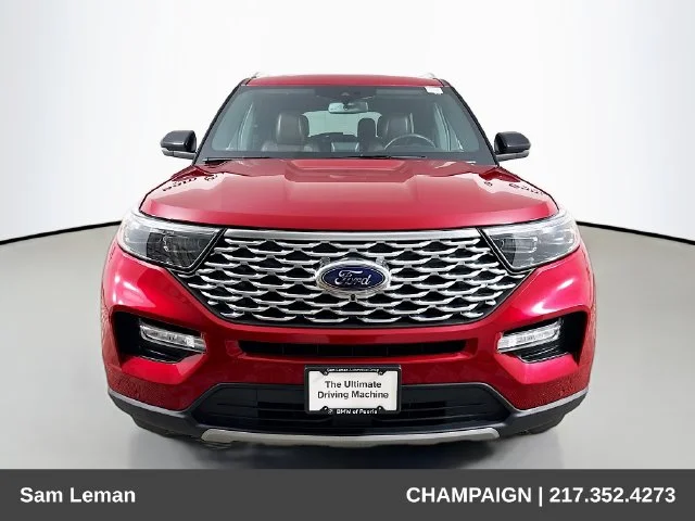 Used 2020 Red Ford Platinum image 2