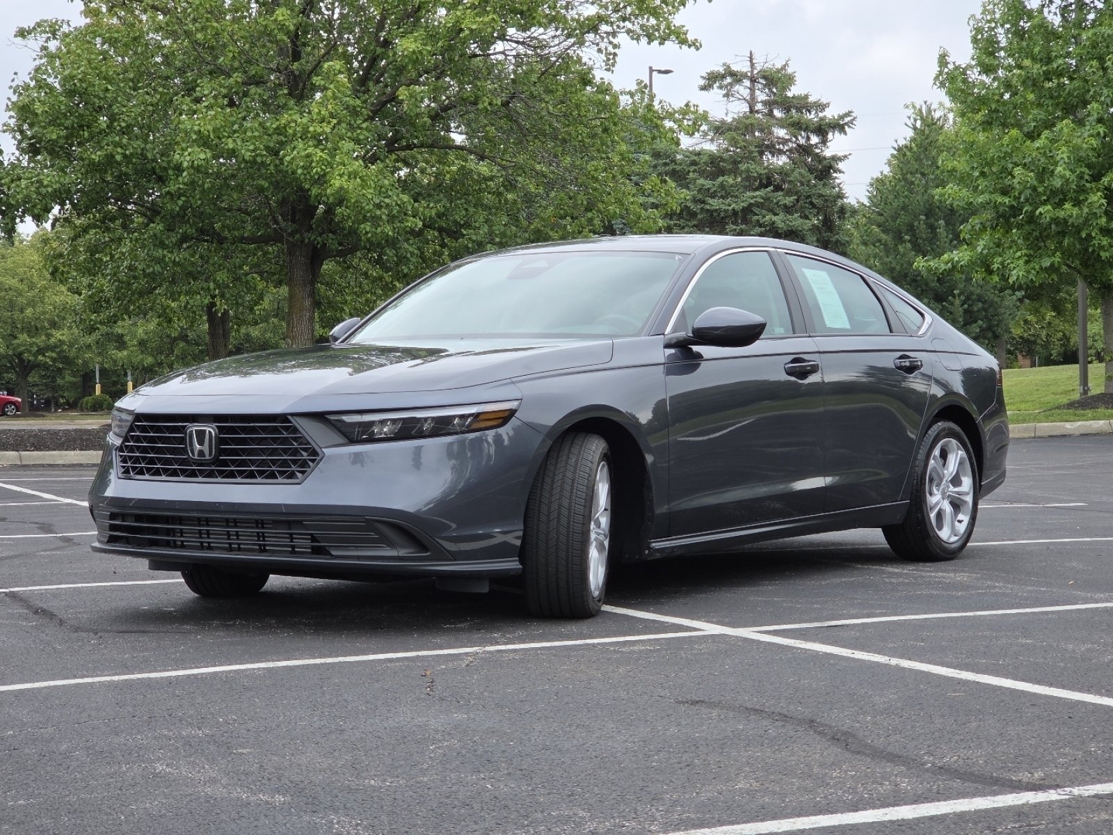 Certified Used 2025 Meteorite Gray Metallic Honda LX image 14