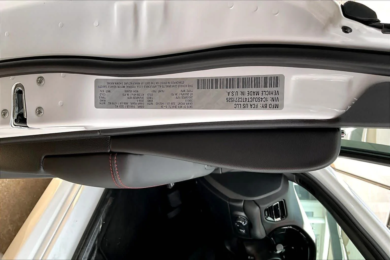 New 2026 White Knuckle Clearcoat Dodge GT Plus HEMI V8 image 22