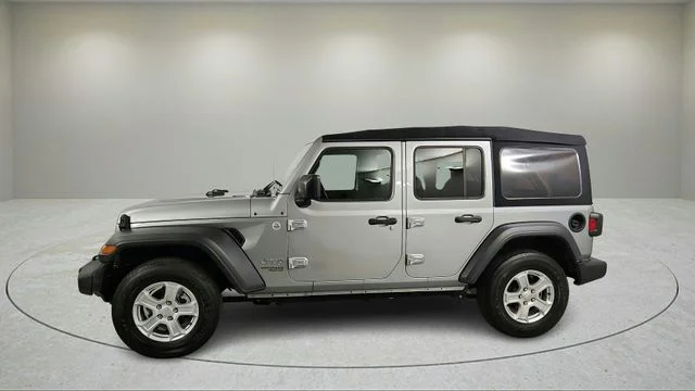 Used 2018 Billet Silver Metallic Jeep Unlimited Sport S image 7