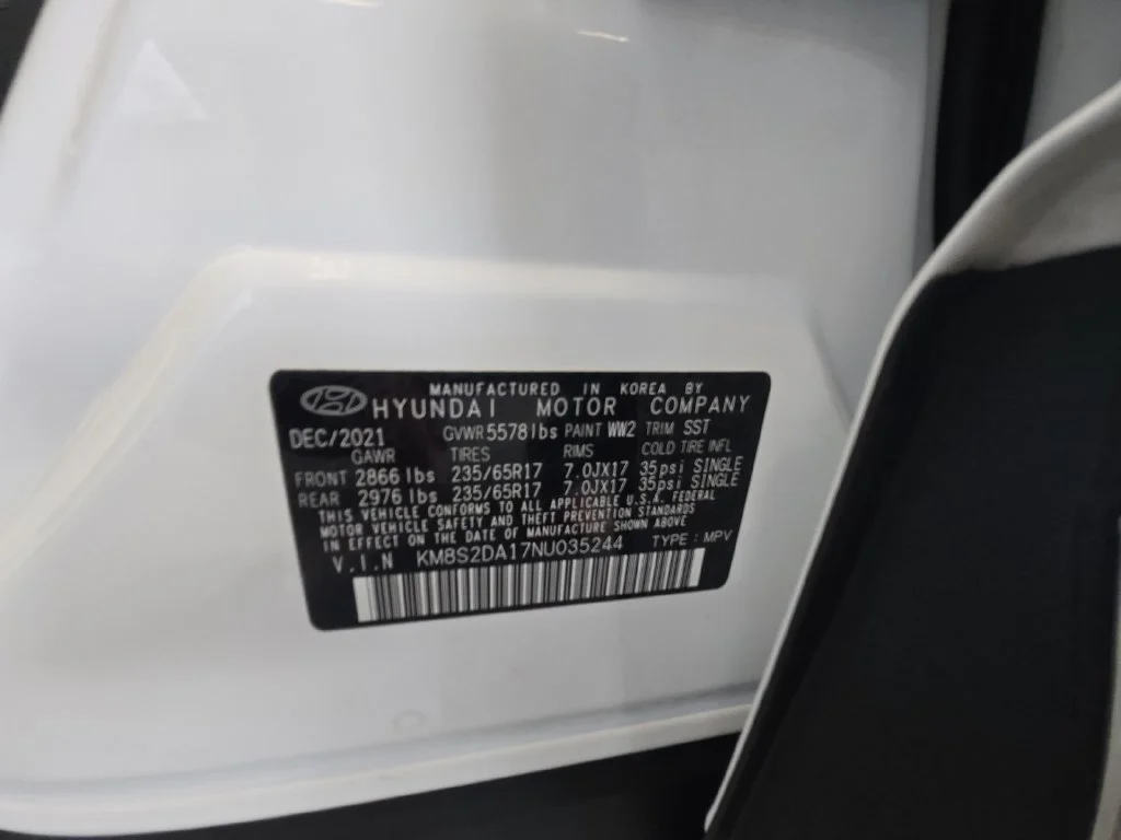 Used 2022 Gray Hyundai Blue image 31