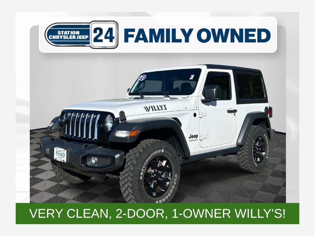 Used 2021 White Jeep Willys Sport image 1