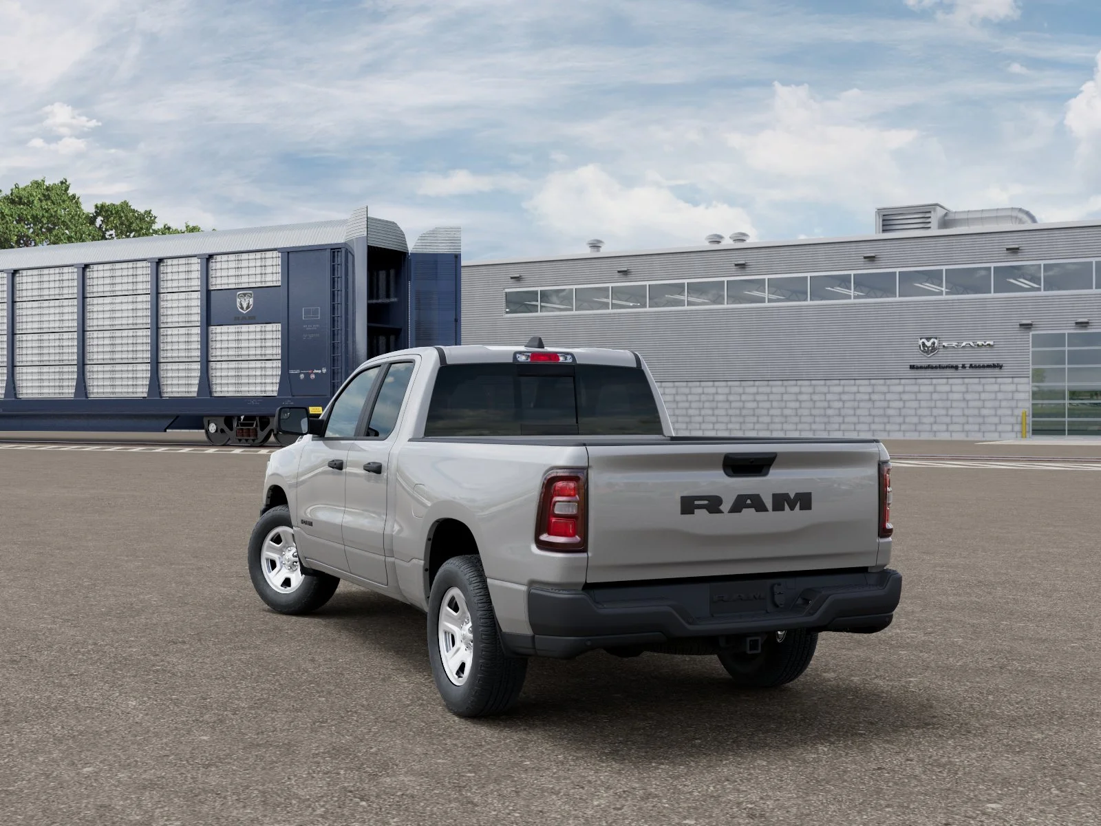 New 2026 Silver Zynith Exterior Paint RAM TRADESMAN image 3