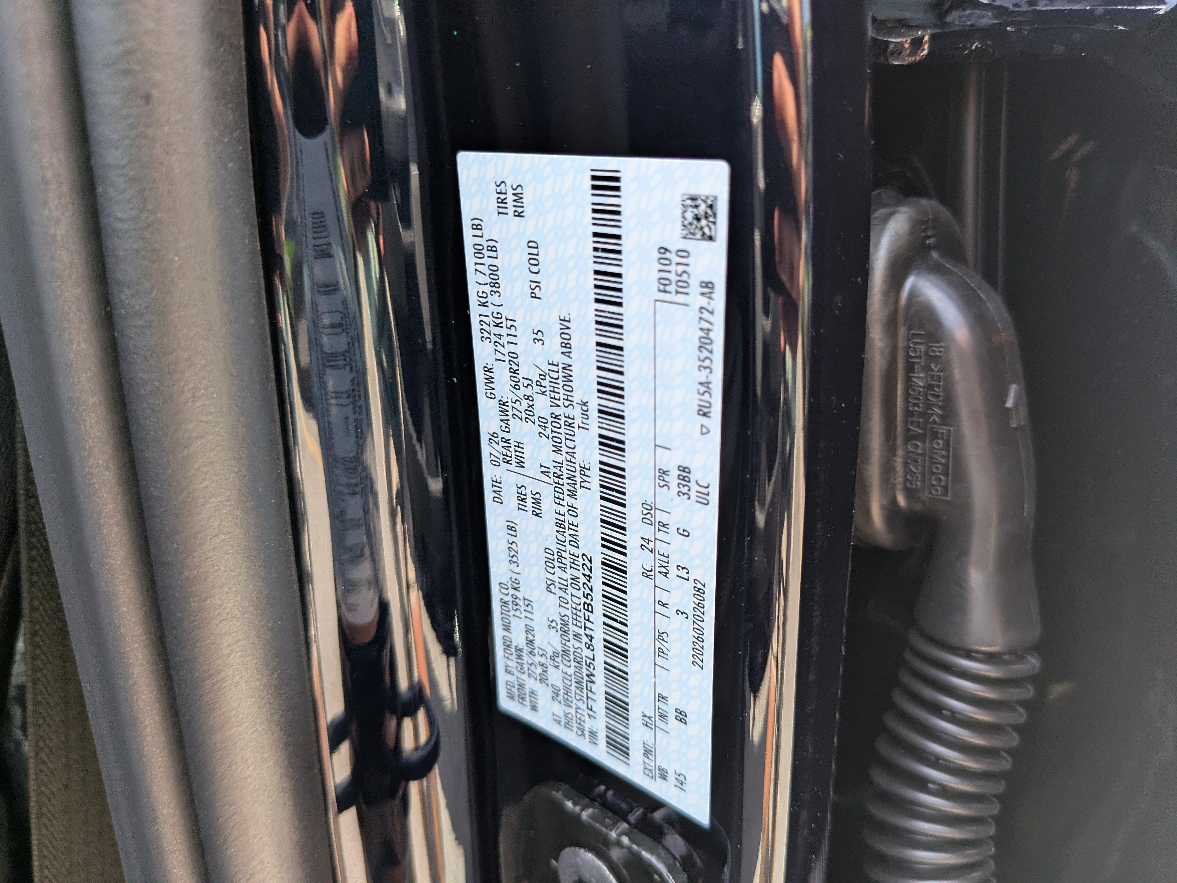 New 2026 Antimatter Blue Metallic Ford Lariat® image 36