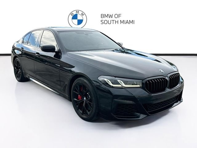 Used 2023 Black BMW 540i image 1