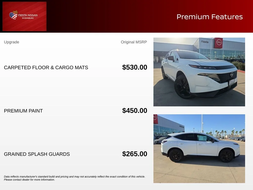 New 2026 Everest White Pearl TriCoat Nissan SV image 3