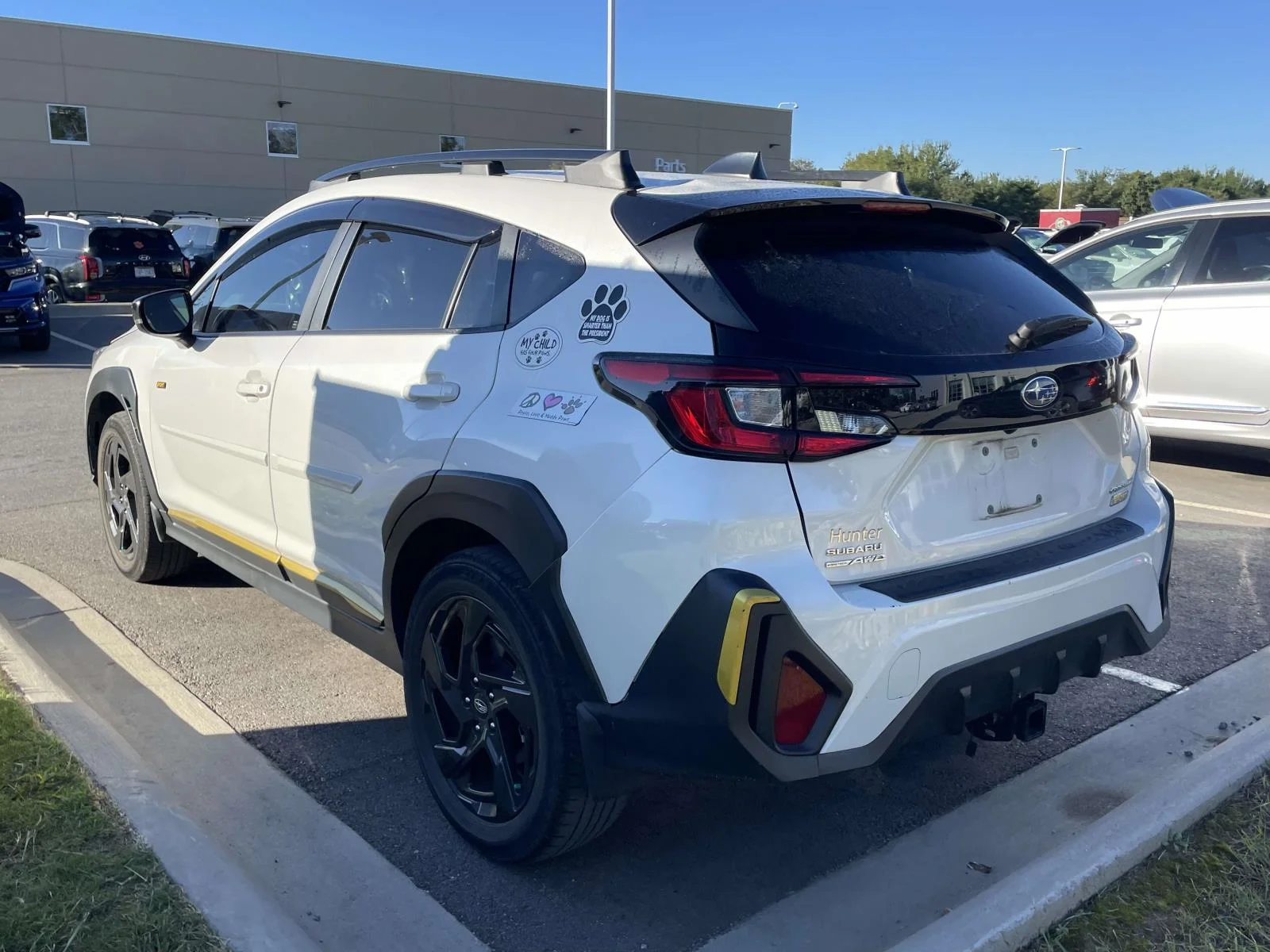 Used 2024 Crystal White Pearl Subaru Sport image 3