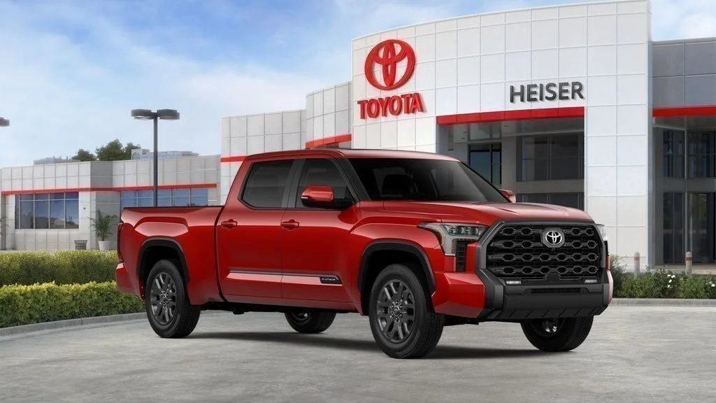 New 2026 Red Toyota Platinum image 39