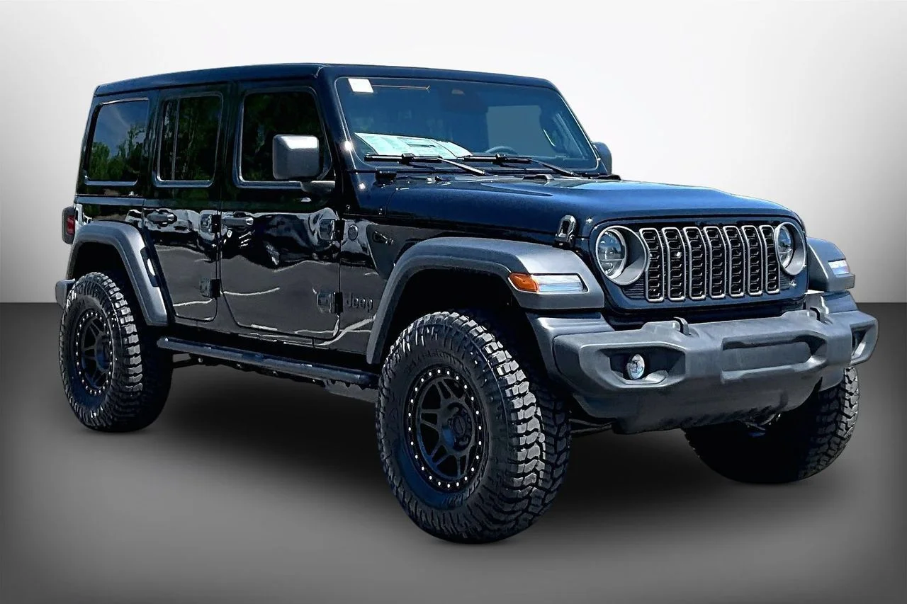 New 2026 Black Clearcoat Jeep Sport S image 1