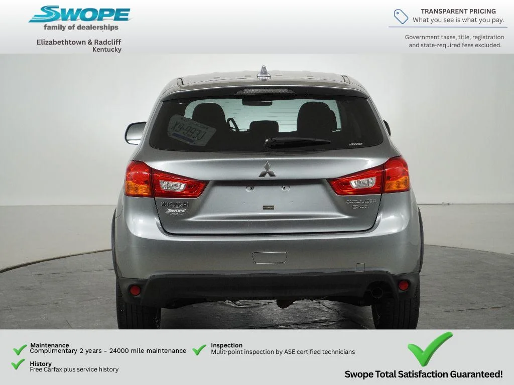 Used 2017 Mercury Gray Metallic Mitsubishi LE 2.0 image 4