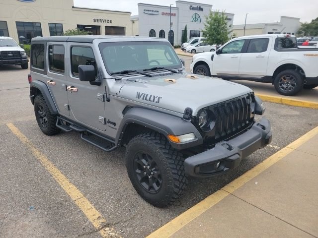 Used 2021 Billet Silver Metallic Jeep Unlimited Willys image 5
