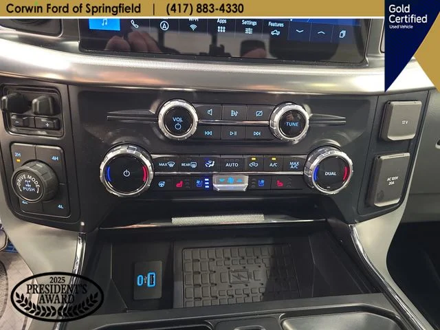 Certified Used 2024 Atlas Blue Metallic Ford Lariat image 28
