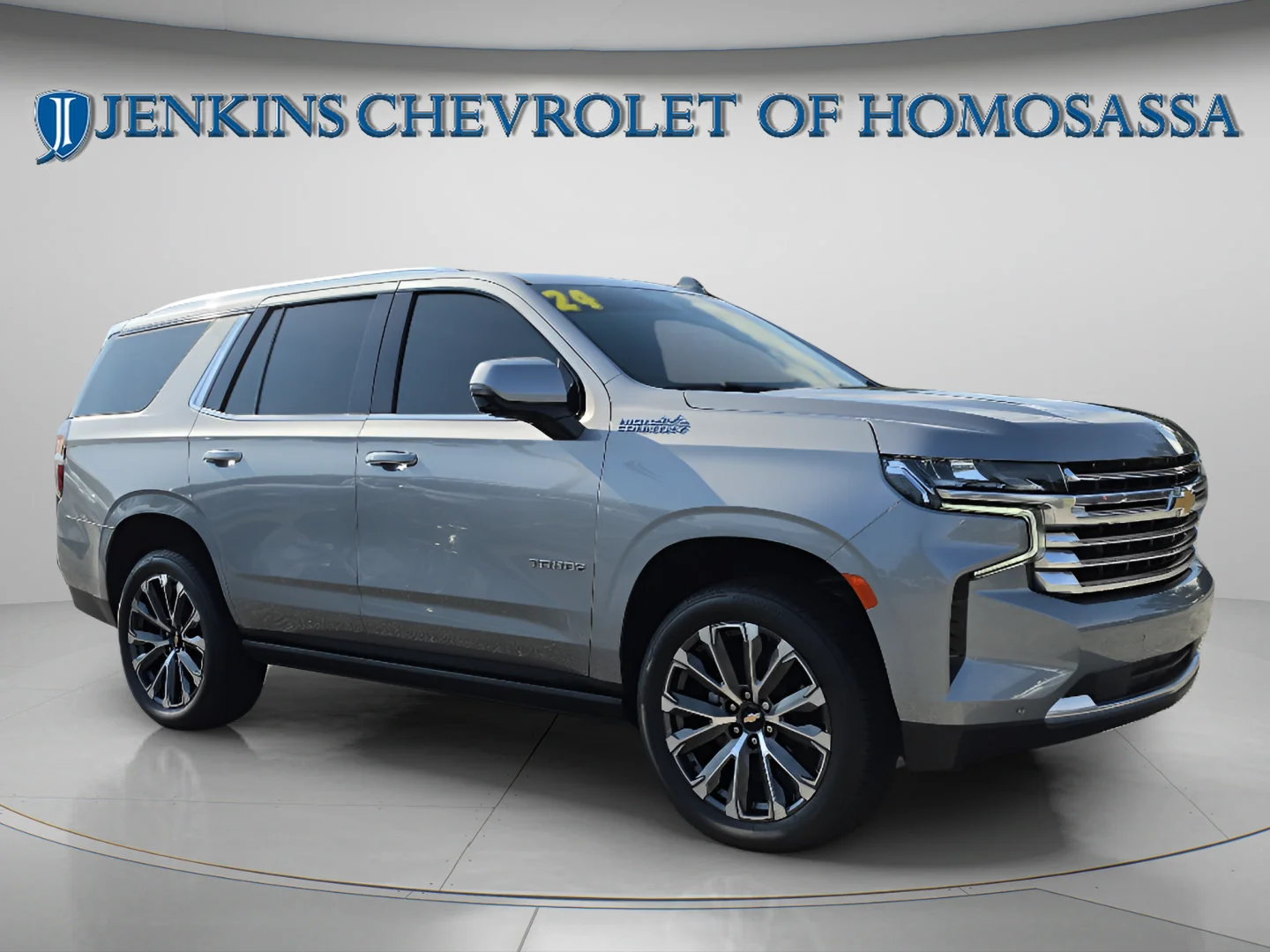 Used 2024 Sterling Gray Metallic Chevrolet High Country image 2