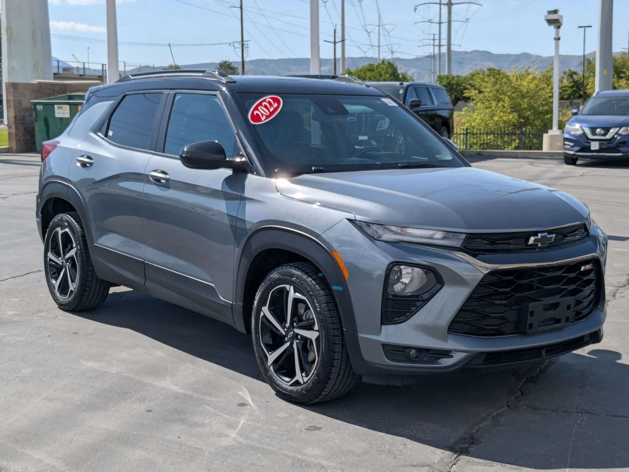 Used 2022 Satin Steel Metallic Chevrolet RS image 7