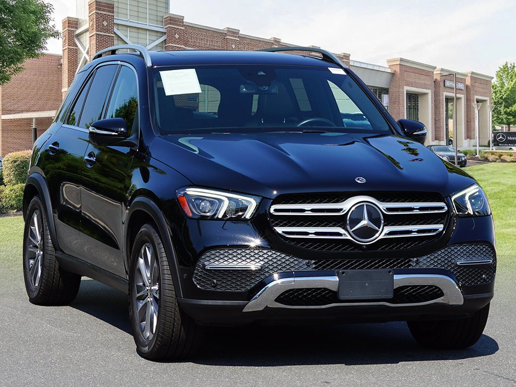 Certified Used 2021 Black Mercedes-Benz GLE 350 image 3