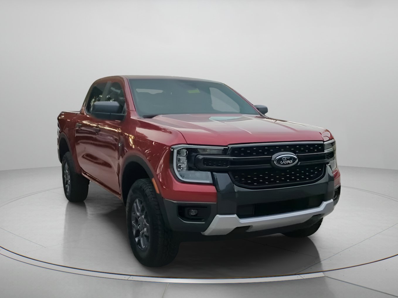 New 2026 Ruby Red Metallic Tinted Clearcoat Ford XLT image 3