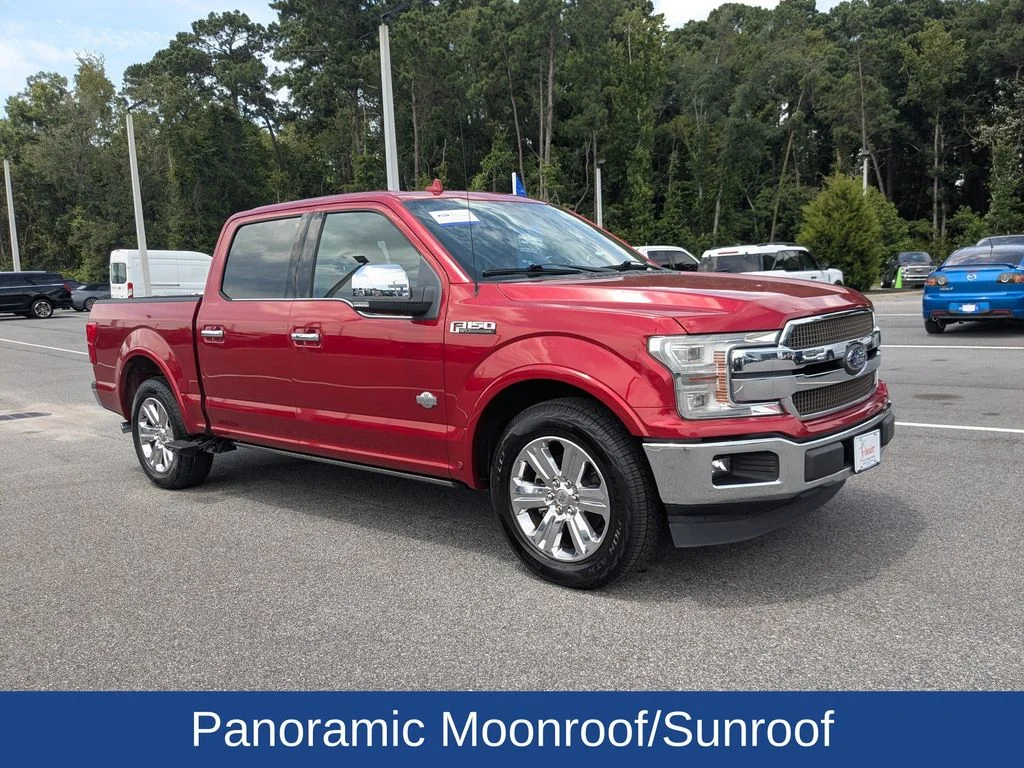 Certified Used 2020 Rapid Red Metallic Tinted Clearcoat Ford King Ranch image 2