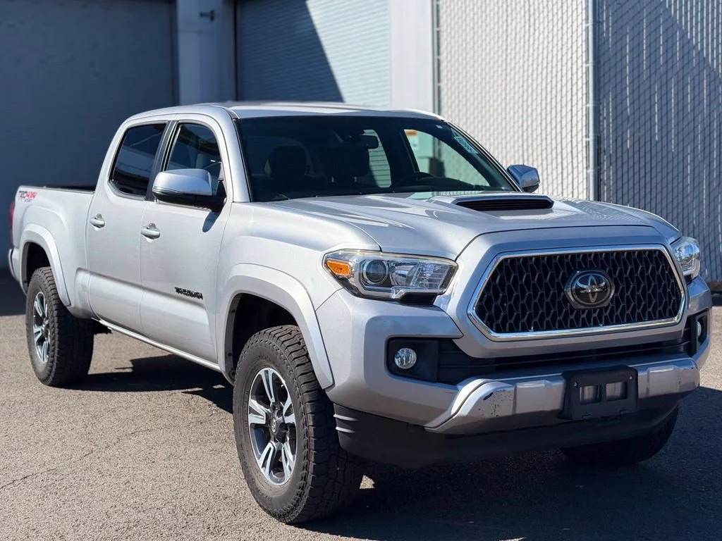 Used 2018 Silver Sky Metallic Toyota TRD Sport image 7