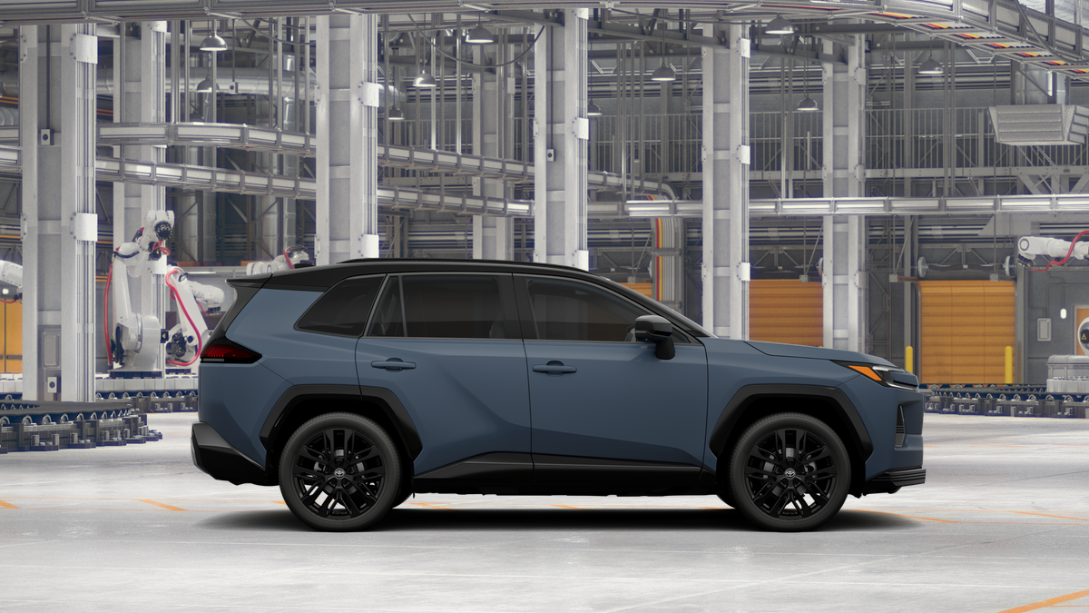 New 2026 Storm Cloud with Midnight Black Metallic roof Toyota XSE image 12