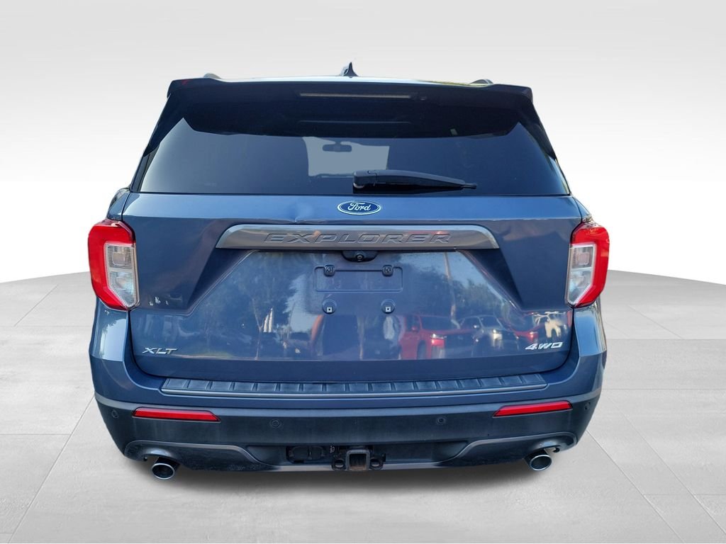 Used 2021 Blue Metallic Ford XLT image 14