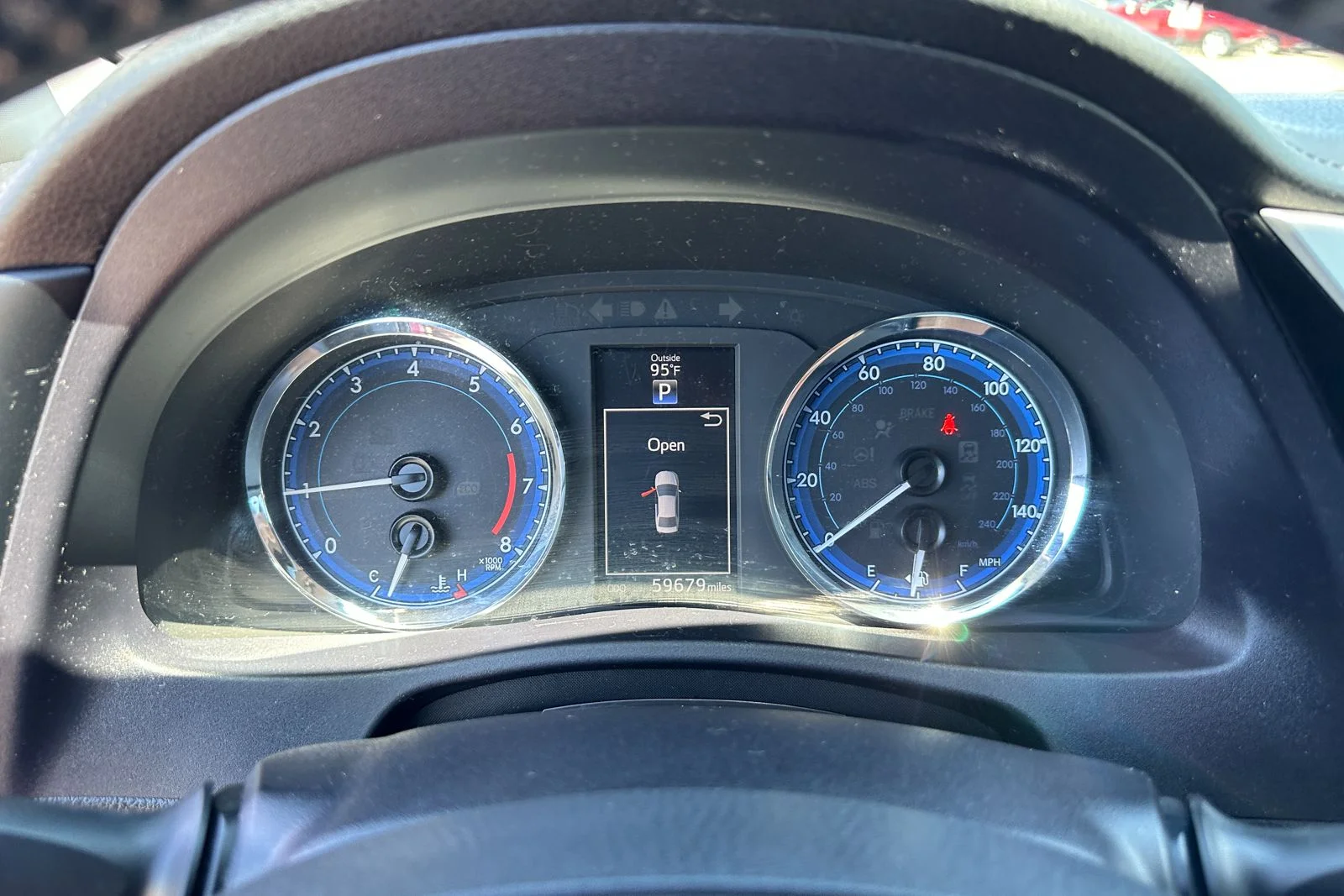 Used 2019 Barcelona Red Metallic Toyota XLE image 16