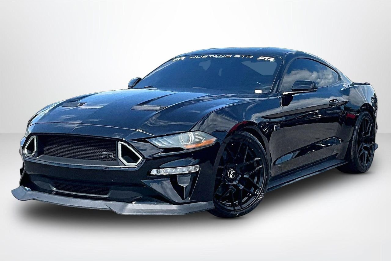 Used 2022 Shadow Black Ford GT Premium Fastback image 3
