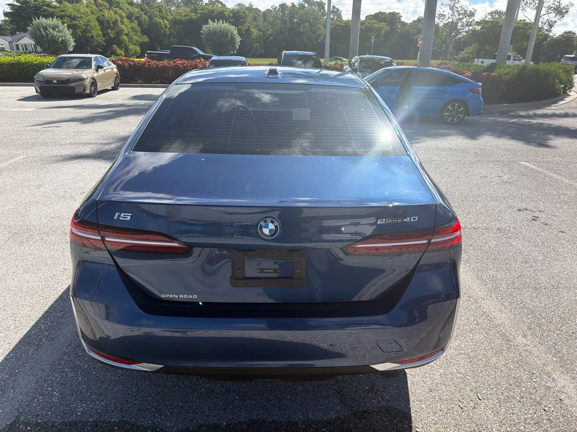 Used 2024 Blue Metallic BMW eDrive40 image 11