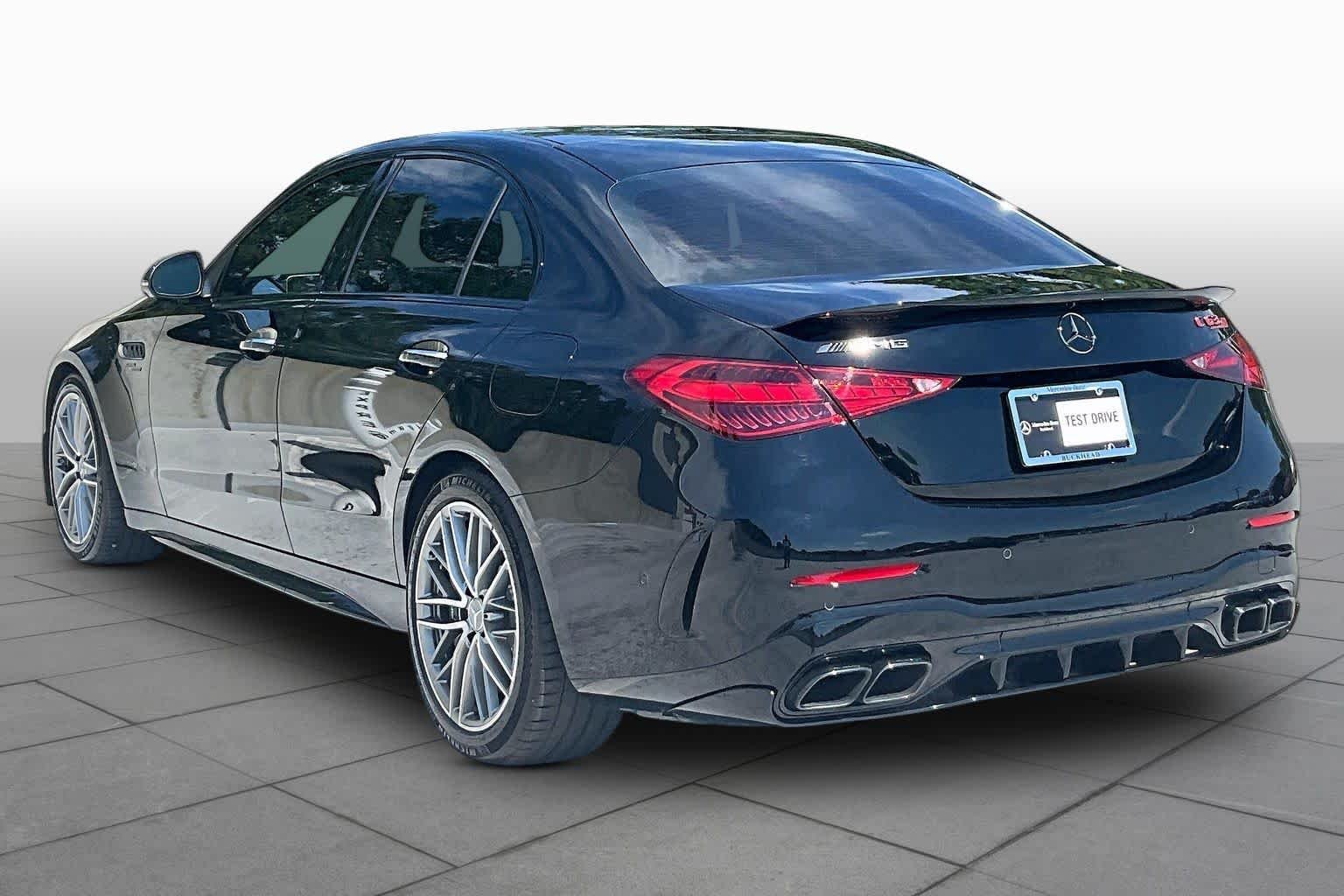 Used 2024 Obsidian Black Metallic Mercedes-Benz AMG® C 63 S E Performance image 22
