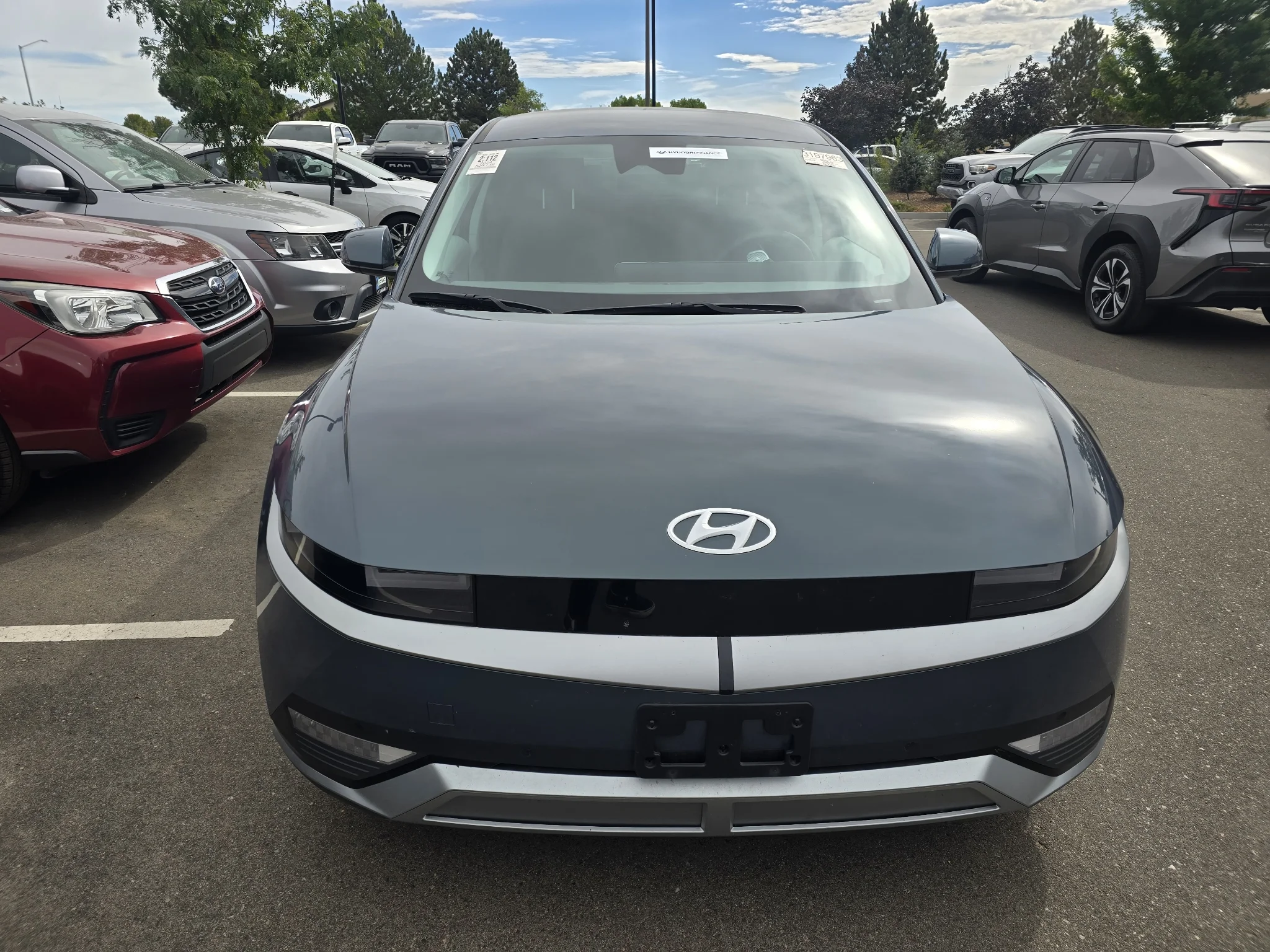 Used 2024 Digital Teal Hyundai SEL image 8