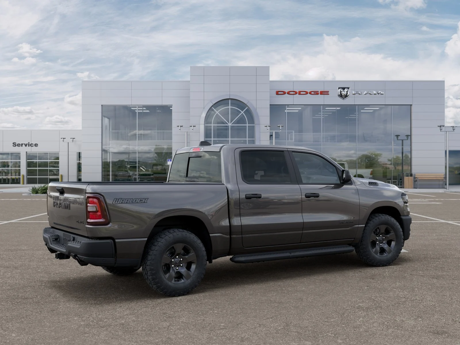 New 2026 Granite Crystal Metallic Clear-Coat Exterior Paint RAM Warlock image 31