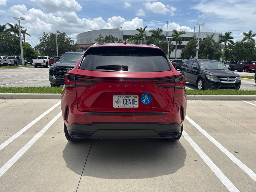 Used 2025 Dark Gray Metallic Lexus NX 250 image 7