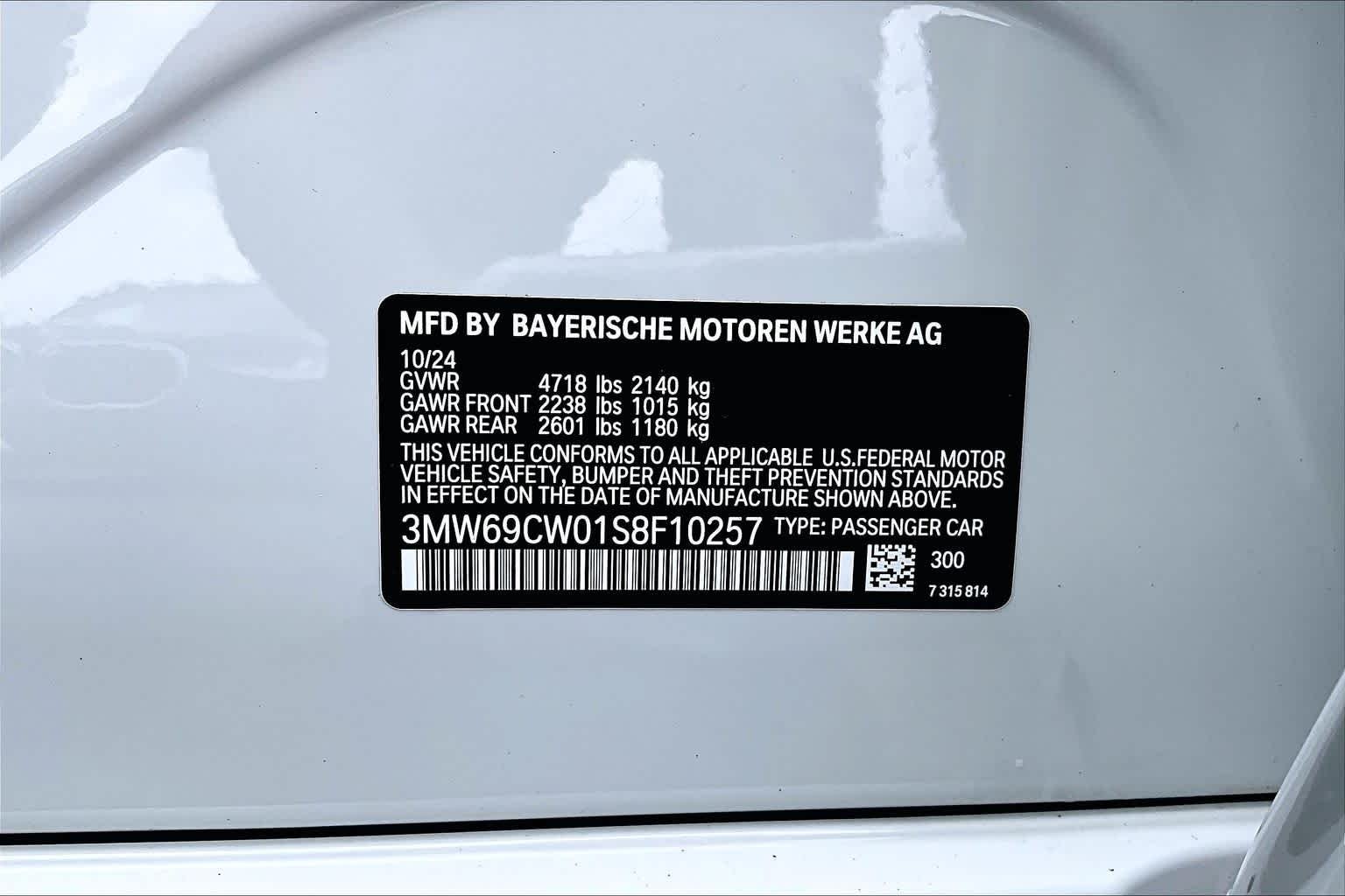 Certified Used 2025 Alpine White BMW 330i image 34