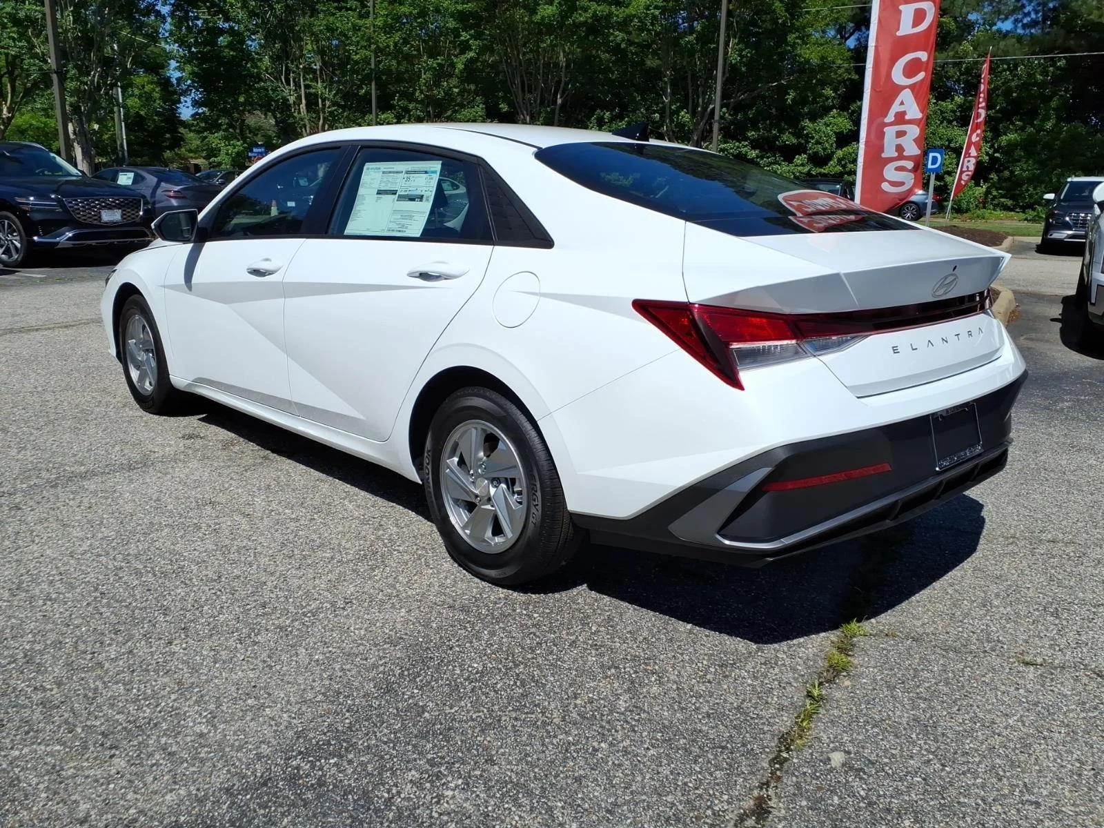 New 2026 Serenity White Pearl Hyundai SE image 8