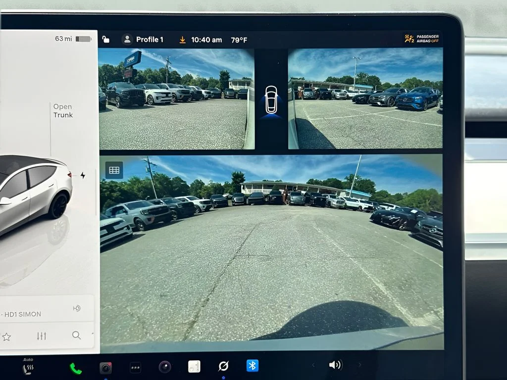 Used 2025 White Tesla Performance image 13
