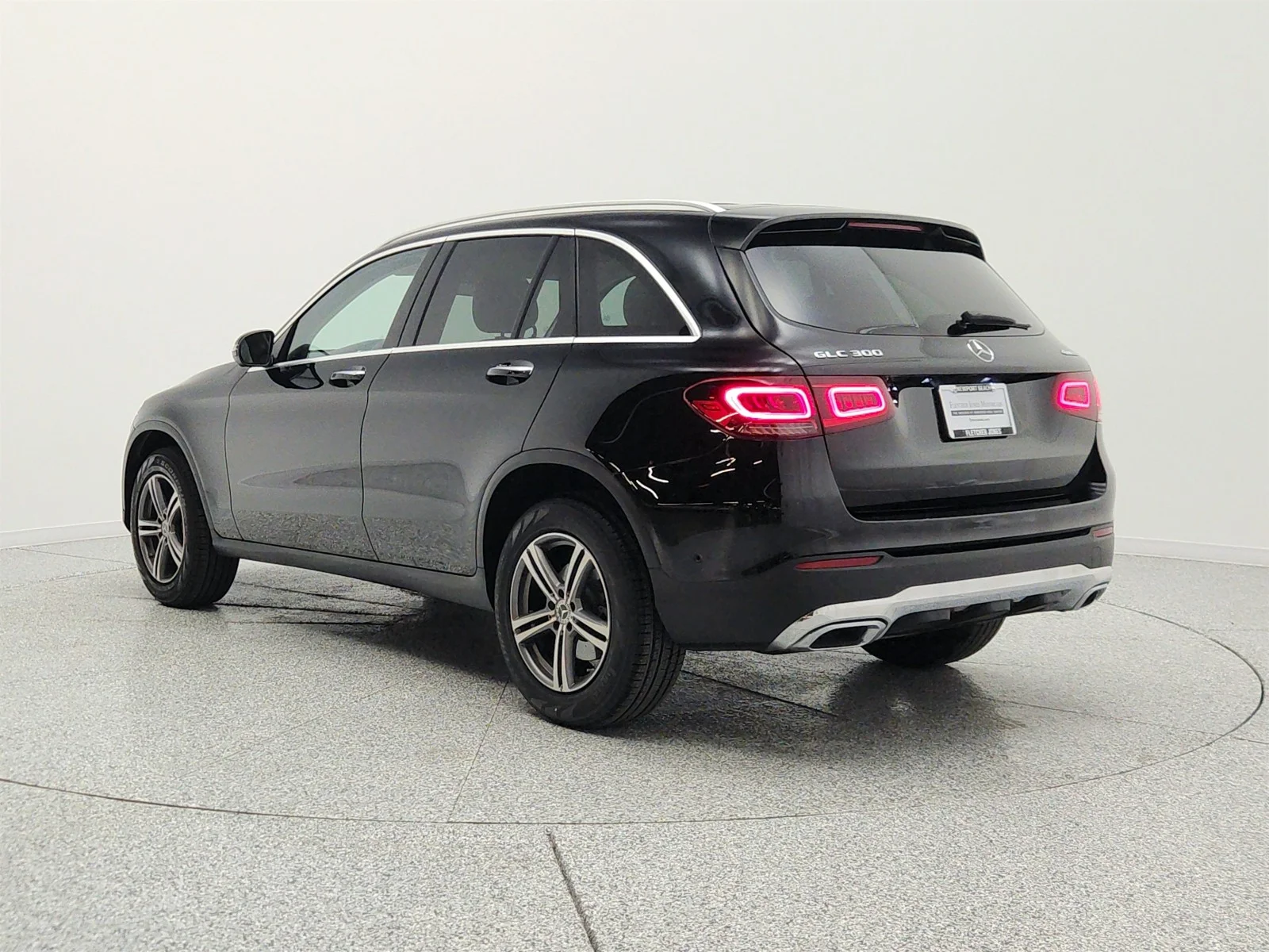 Used 2020 Black Mercedes-Benz GLC 300 4MATIC® SUV image 7