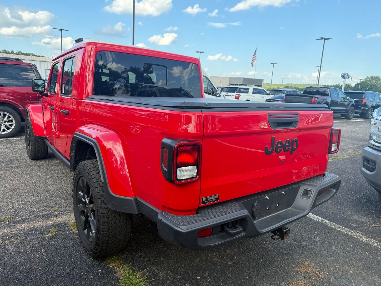 Certified Used 2024 Red Jeep Sport image 5