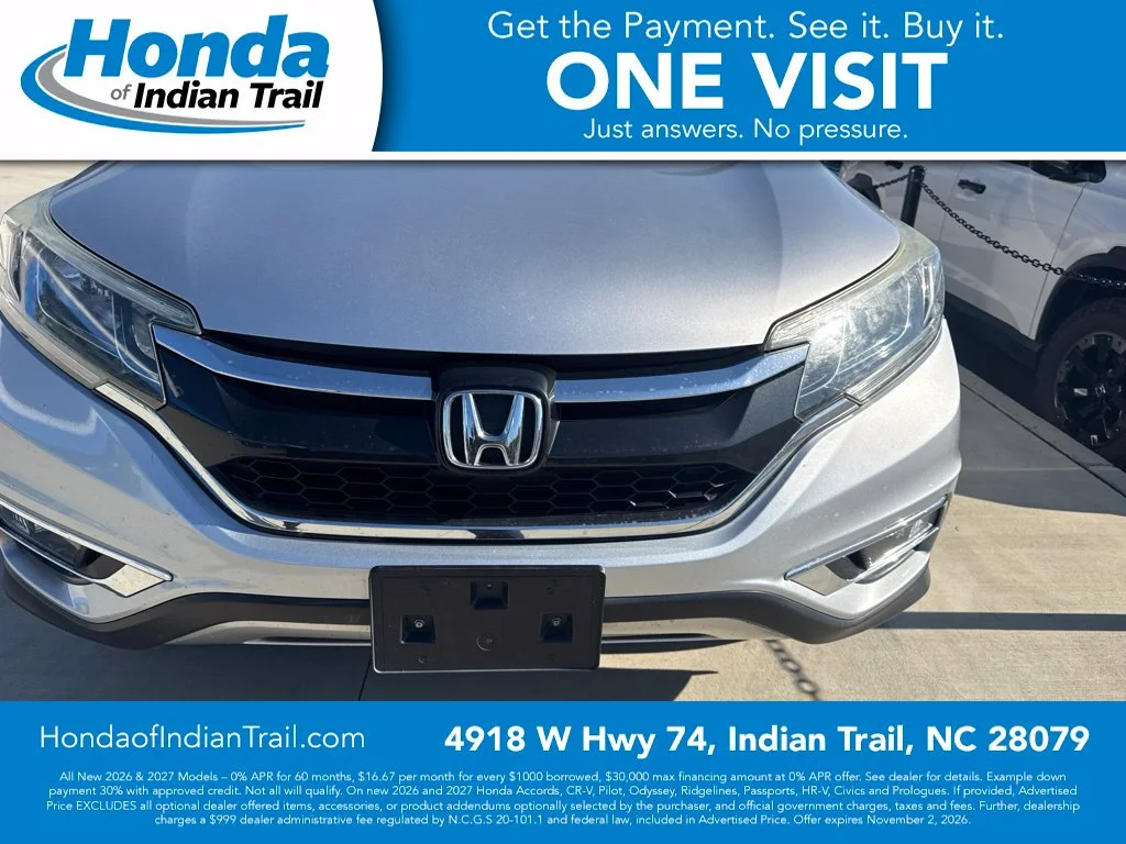 Used 2016 Honda CR-V EX with VIN 3CZRM3H58GG720417 for sale in Indian Trail, NC