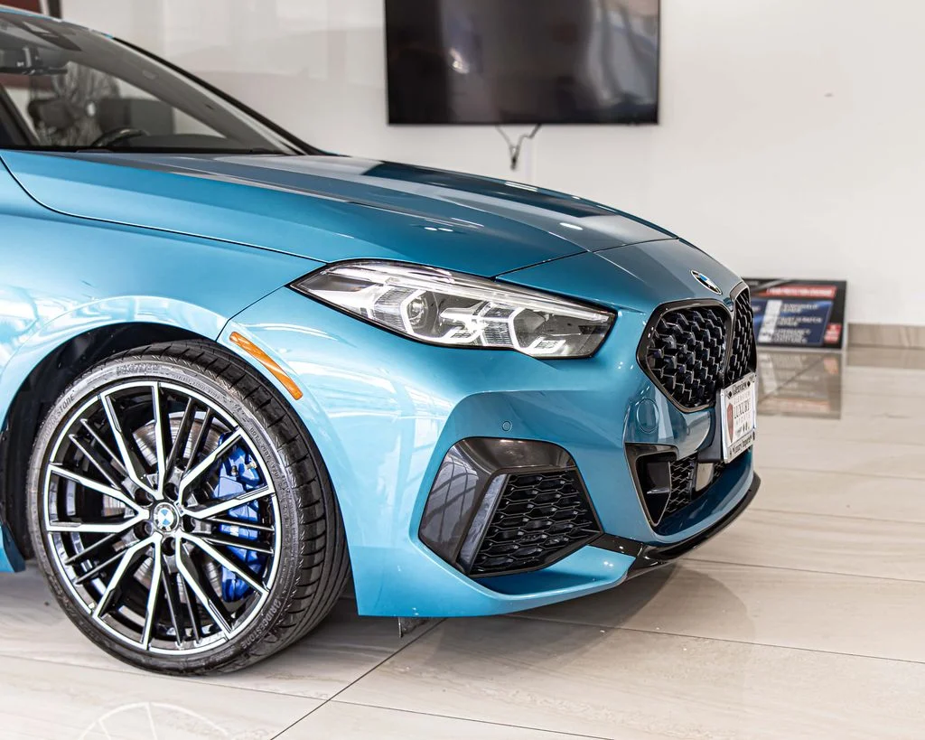 Used 2021 Blue BMW M235i Gran Coupe xDrive image 3