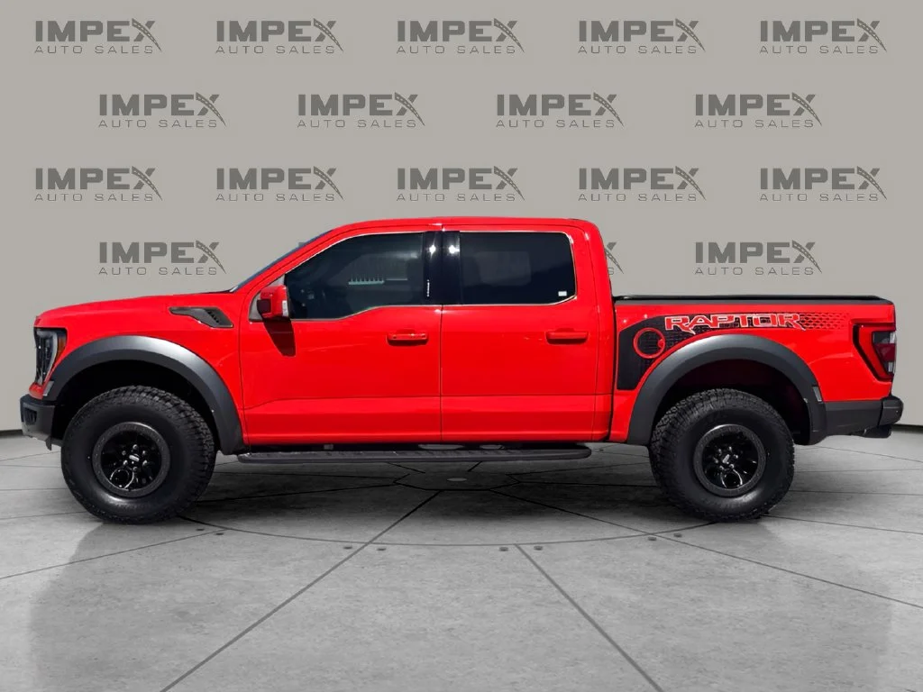 Used 2022 Orange Ford Raptor image 2