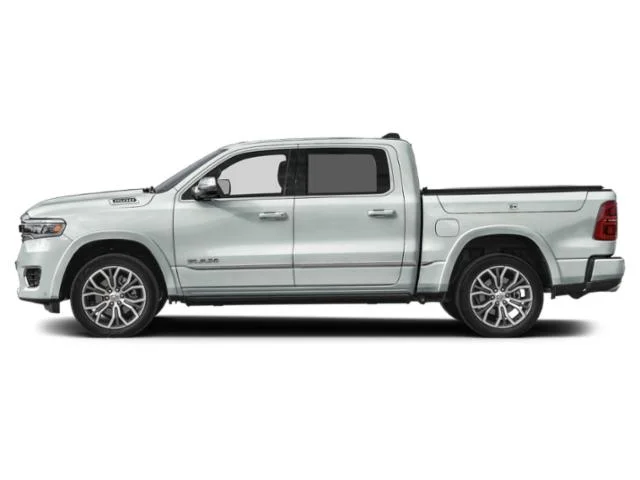 New 2027 Ivory White Tri-Coat Pearlcoat RAM Tungsten image 2