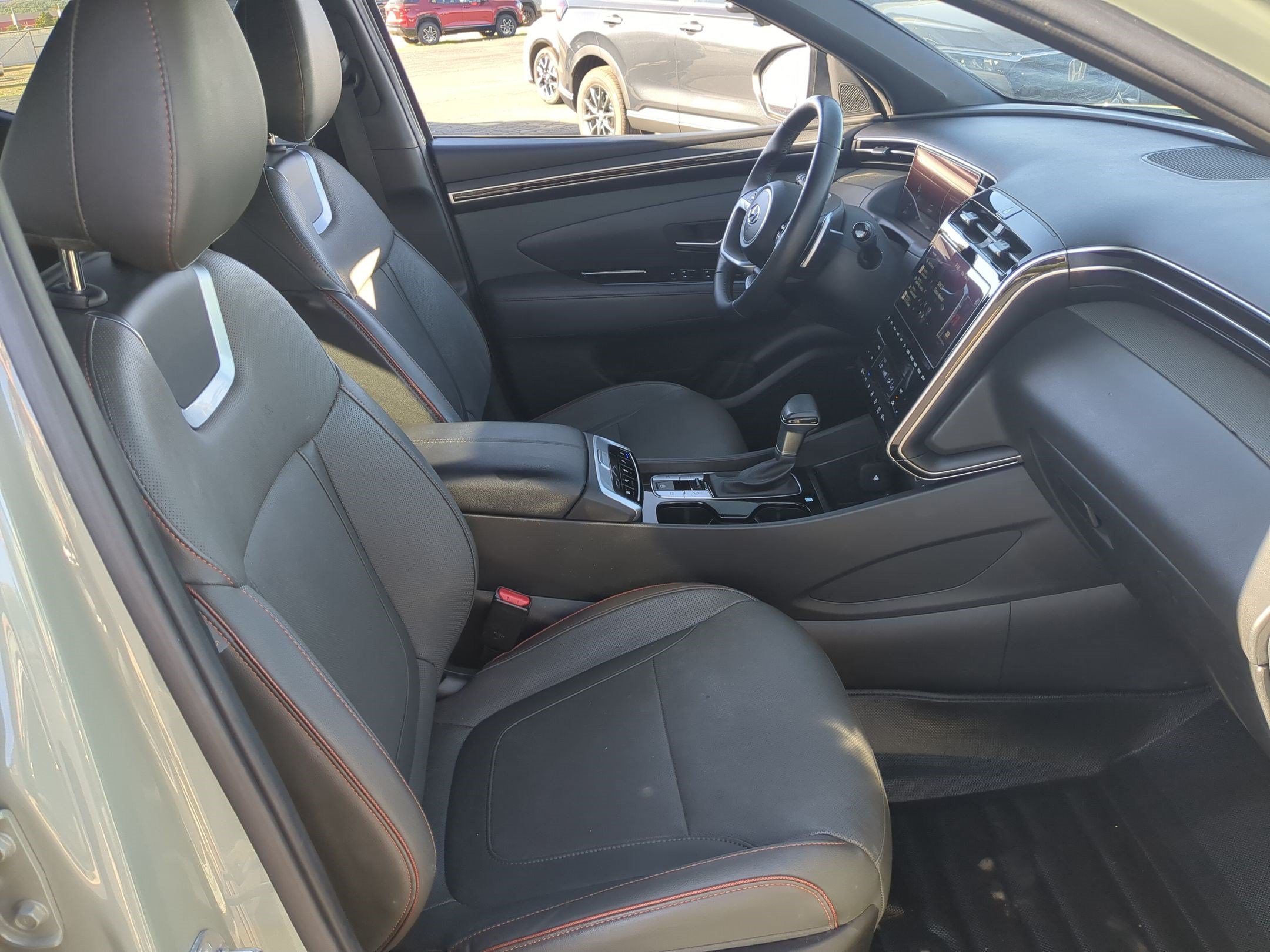 Used 2024 Sage Gray Hyundai Limited image 32