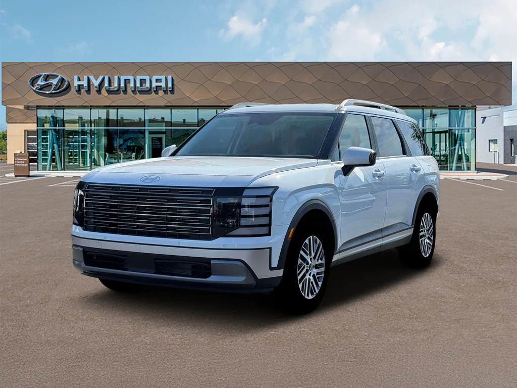 New 2026 Creamy White Pearl Hyundai SEL image 1