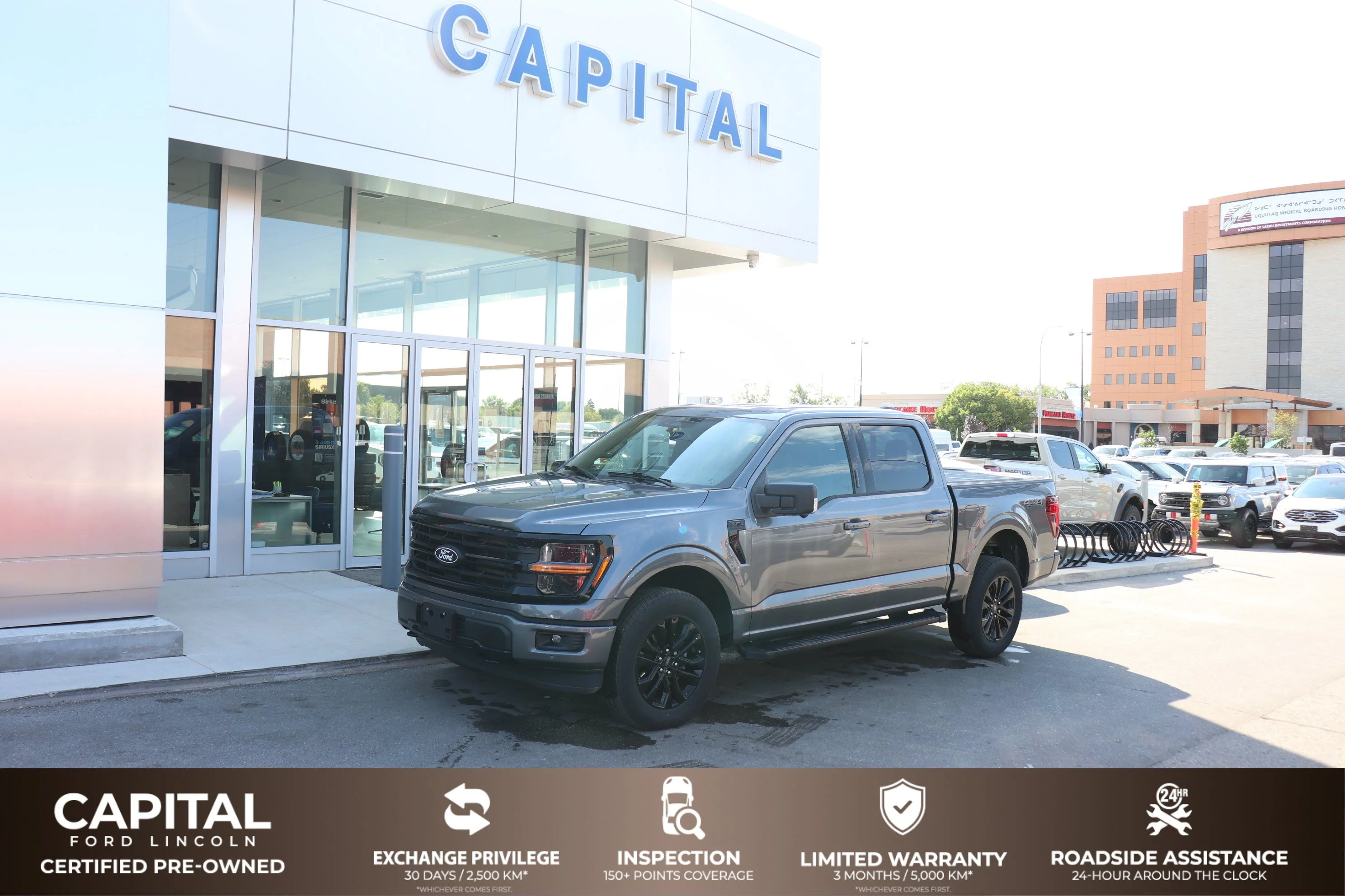 Certified Used 2024 Gray Ford XLT image 1