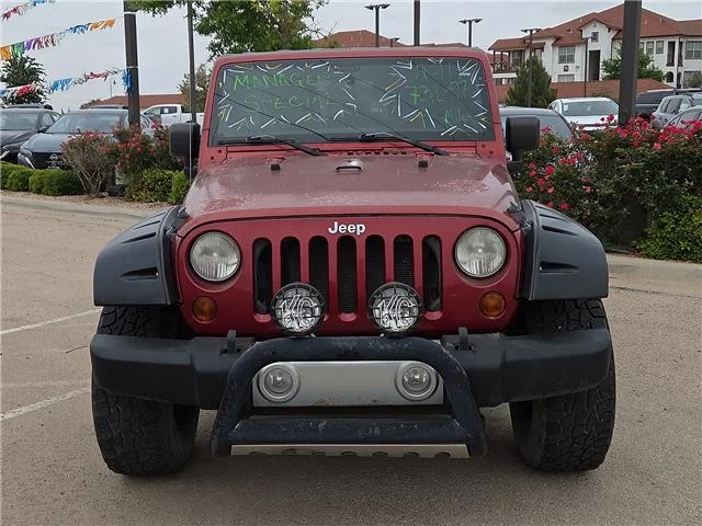 Used 2011 Red Jeep Sahara 4x4 image 7