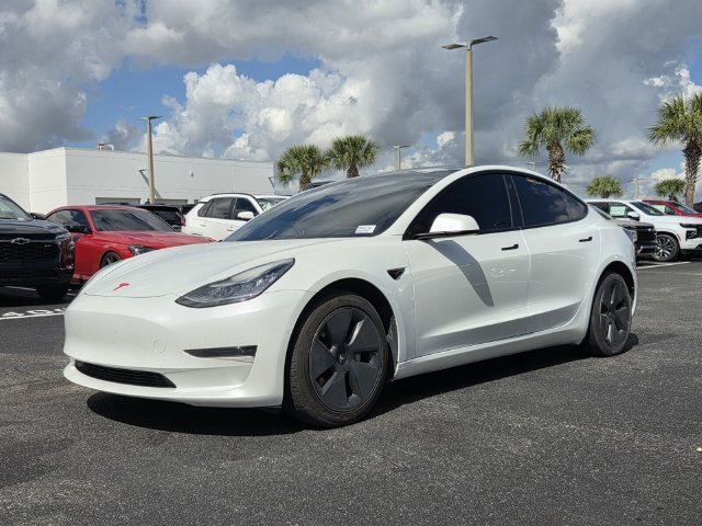 Used 2021 Tesla Model 3 Base with VIN 5YJ3E1EA5MF857766 for sale in Clermont, FL