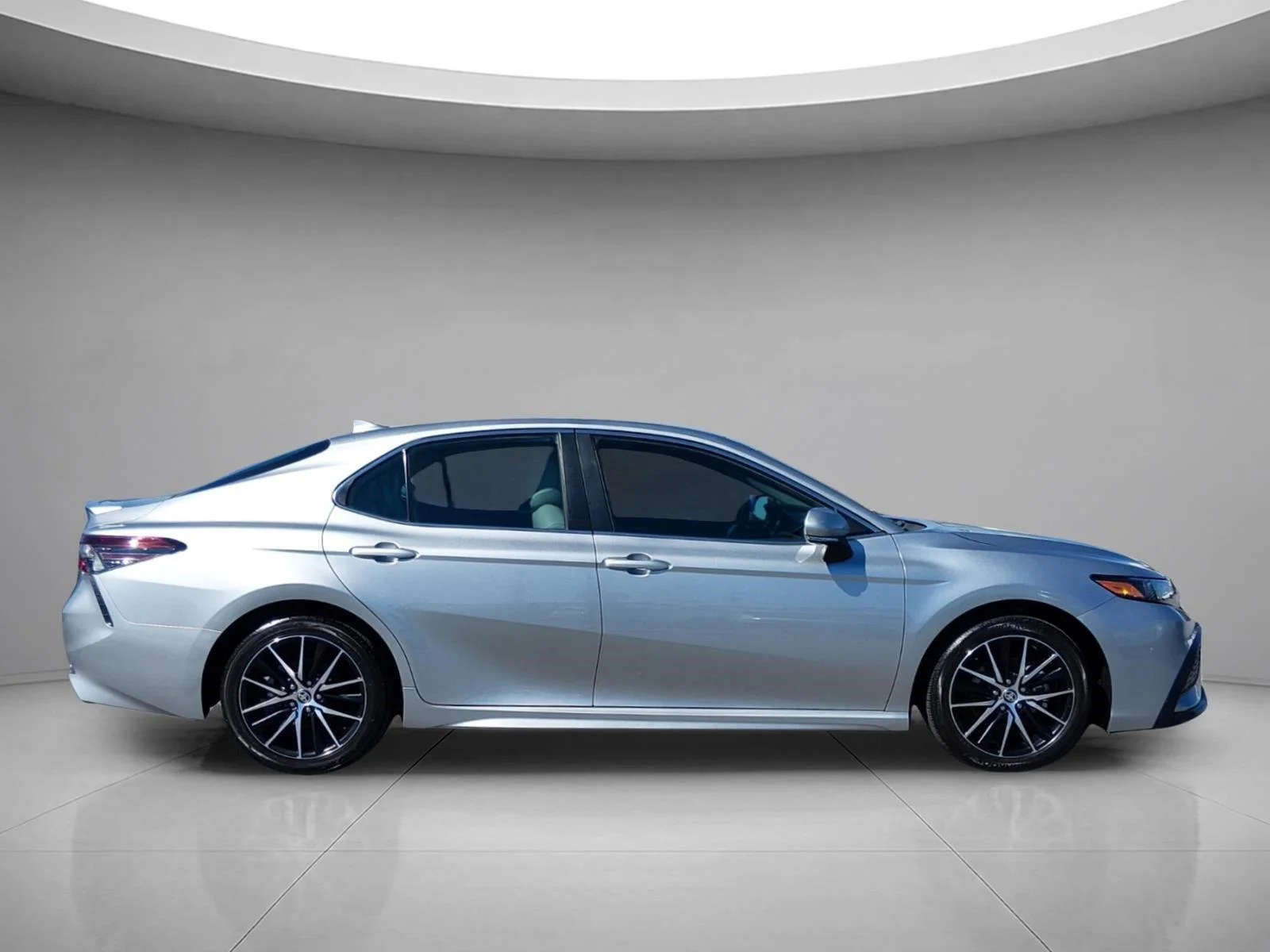 Used 2024 Celestial Silver Metallic Toyota SE image 6